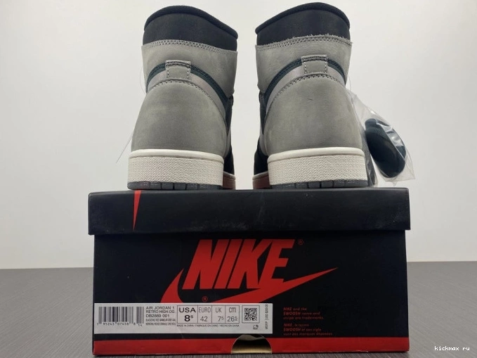 Rep MAX High Gore-Tex Element Black Grey Particle DB2889-001 Retro Jordan 1 0817